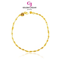 GJ Jewellery Emas Bangkok Korea 24k Gold Plated Anklet Gelang Kaki Gila-Gila 0.3 3560301