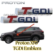 PROTON X70 X50 Emblem Logo TGDI TGDi Logo Badge Emblem (Left/Right)