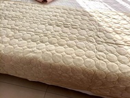 Exported to Japan Tail Single Delicate Short Plush Single Quilted Bed Sheets Close-Fitting Mattress Bed Protection Cushion Sofa Cushion 1.05kg