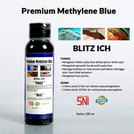 Medicine Premium Methylene Blue 100biru ML | Medicine for betta fish, Louhan, arowana, koi, Koki sim