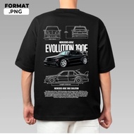 Mercedes-benz 190e Evolution Tshirt Jersey