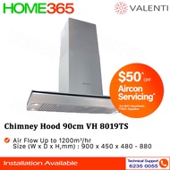 Valenti Chimney Hood 90cm VH 8019TS