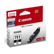 Canon ตลับหมึกอิงค์เจ็ทPG-750XL PBK รุ่น CLI-751XL BK/C/M/Y/GY มีให้เลือก 5 สี (Black/Cyan/Magenta/Y