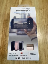 日本Just Mobile ShutterGrip 2 藍牙超迷你手機自拍神器