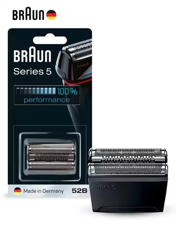 Braun Series 5 Replacement Heads Shavers Cutter Foil 52B Razor Blade for 5020S 5030S 5040S 5050CC 50
