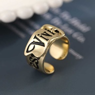 Yingqi West Empress Belt Buckle Adjustable Colorful Ring Unisex Hip Hop Personality Ring