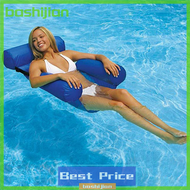 bashijian Swimming Inflatable Bed Net Hammock Foldable Water Lounge Chair Floating Sofa