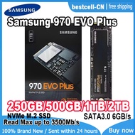ซัมซุง SSD 970 EVO Plus MLC NVMe M.2 2280 500GB 1TB 2TB โซลิดสเตทไดรฟ์ภายใน PCIe 3.0X4 250GB สำหรับโ