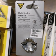 TOPEAK MULTISPOKE WRENCH [ ART NO: TPS-SP42 ] bicycle 13G (3.5mm) 14G (3.4mm) 15G (3.2mm) and Shiman
