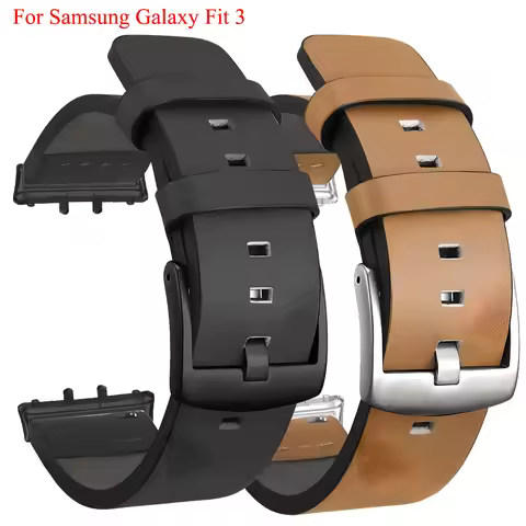 Wristband For Samsung Galaxy Fit 3 Leather Watch Band for samsung galaxy fit 3 Belt for Galaxy fit 3