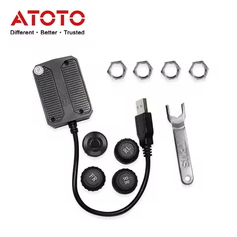 ATOTO UTP1 Car USB TPMS Tire Pressure Monitoring Display Sensor System for A5L A6 A7 S8 X10 V10 P6 P