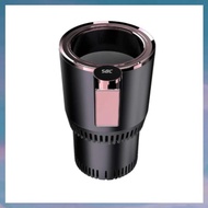 [hotkeystore.] Electric Heated Insulated Beverage Mug Tumbler Holder, 12V for Car Cup Warmer Cooler,