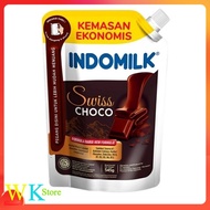 SKM INDOMILK POUCH Putih/Cokelat 545g