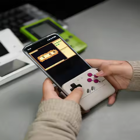 Mini Taco Mobile Vertical Grip Wireless Game Controller NES Emulator Retro Mini Handheld Console Gam