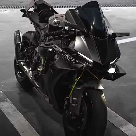 YZF R3 Winglet New YZF R1 WINGLETKIT For YAMAHA YZF R3 Fairing 2019-2024 Motorcycle Accessories Fixe