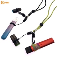 Anti-Lost Necklace Lanyards Portable Anti-drop Cigarette Silicone Rubber Ring Rope Pen Lanyard Holder With Soft Hoop