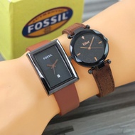 jam tangan Fossil buy 1 gate 1 original water resistance tanggal aktif