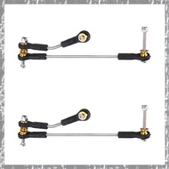 [yinahiut002.ph] 2 Set Steering Link Servo Link Rod Steering Linkage for  C14 C24 C34 B1 B14 B24 B16