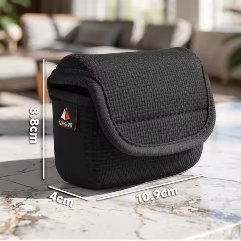 Shockproof Anti-Scratch Carry Pouch Suitable for JBL GO5/GO4/GO2 Bluetooth Speaker for Outdoor Campi