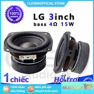 ⚡Miễn Phí Vận Chuyển⚡Củ loa trung trầm (Mid bass) LG 3inch 4Ohm 15W-30W mới chuẩn diy loa bluetooth