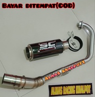 knalpot racing sc project karbon buat vixion r15 xabre bison fu cb cbr verza megapro glpro tiger gsx