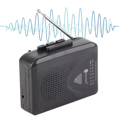 Cassette Player Portable Cassette Player Classic Multifunction Supports AM FM Radio Stereo Compact T