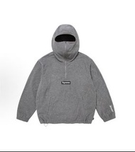 Supreme POLARTEC  WEEK14Polartec Face Mask Half Zip Hooded Sweatshirt 連帽口罩衛衣 S-XL