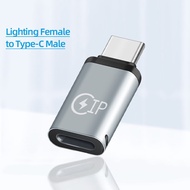 โทรศัพท์ OTG อะแดปเตอร์ Lightning ชาย Type-C สำหรับ Iphone 14 USB C ตัวเชื่อมต่อแสงสำหรับ Huawei p30 Cable Converter