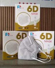 10 hộp 100 cái Khẩu trang 6d Mask PT Công ty Phương Tuyến ngăn ngừa siêu vi khuẩn