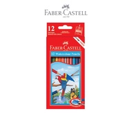 FABER-CASTELL Watercolor Pencils 12L Long Watercolor Pencils (12 Colors) 114462