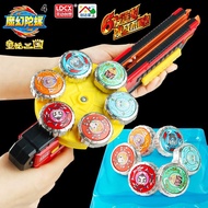 Three Kingdoms Version Magic Top Toys 6 Phit 5th Generation Boys Children Battle Whirlwind Rotating 