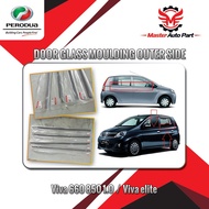 (0RIGINAL PERODUA) Getah Cermin Pintu Kereta Perodua VIVA / Door Glass Moulding - Outter)