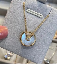 Cartier Amulette de Cartier系列 頸鏈 女款 金色902