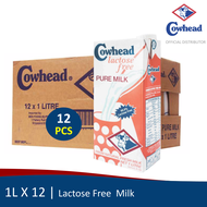 Cowhead Lactose Free UHT Milk 1L x 12