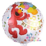 18吋圓形芝麻街Elmo鋁膜氣球 艾莫氣球balloon