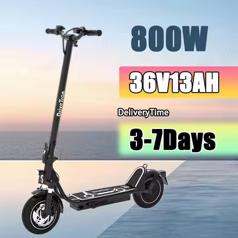 DT01 E Scooter 800W Motor 36V13AH Battery Front Suspension Scooter Electric 10-Inch Non-Slip Silicon