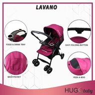 Hugo Baby Lavano Front and Rear Facing Stroller