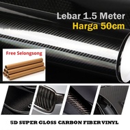 5D 6D Carbon Fiber 7D Wrap Sticker Car Decal