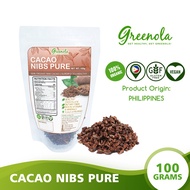 Greenola Organic Raw Cacao Nibs 100G