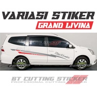 L23 Sticker cutting Sticker grand livina Car Sticker nissan livina