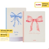 [COMBO OF 5 BOOKS] Pastel Coquette KLONG B5 100GSM 80 120 pages; MS: 860, 861 [COMBO 5 BOOKS]
