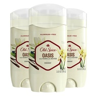 Old Spice Aluminum Free Deodorant for Men, 48 Hr Odor Protection, Oasis with Vanilla, 3oz (Pack of 3