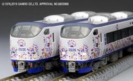 八田元氣 日版全新TOMIX 98674 JR系列281特快列車（Hello Kittyはるか・Butterfly）6輛