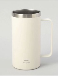 BRUNO 不銹鋼保溫把手柄杯 500ml （米白或粉紅色）