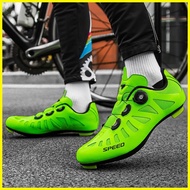 ☼ ✓ ▬ New Cleats Shoes with Pedal Set Cycling Shoes Men Road Bike Shoes for Mtb RB Cycling Sneakers