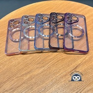 New Magnetic Wireless Charging Clear Phone Case For OPPO Find X7 Ultra X6 X3 Pro A16 A16K A3S A3X A4