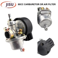 Carburetor With Air Filter For 49cc 60cc 66cc 80cc Carburetor 2 Stroke Engine Motorized Bicycle  Mot