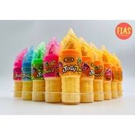 30 pcs Jolly Twirl Fruit Ice Cream Party Lollipop Paninda Lootbag Treats