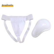 Groin Protector Cup Men Boxing Kickboxing Guard Muay Groin Guard Ventilated Adjustable, Karate Fight