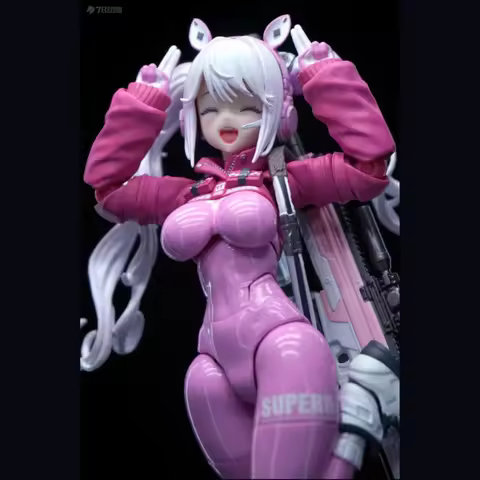 Max Factory Original FIGMA Series Nikke-Alice Anime Action Peripheral Figurines Toys for Boys Gifts 